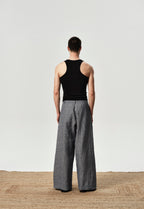 Line Tank in Black