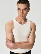 Line Tank in White