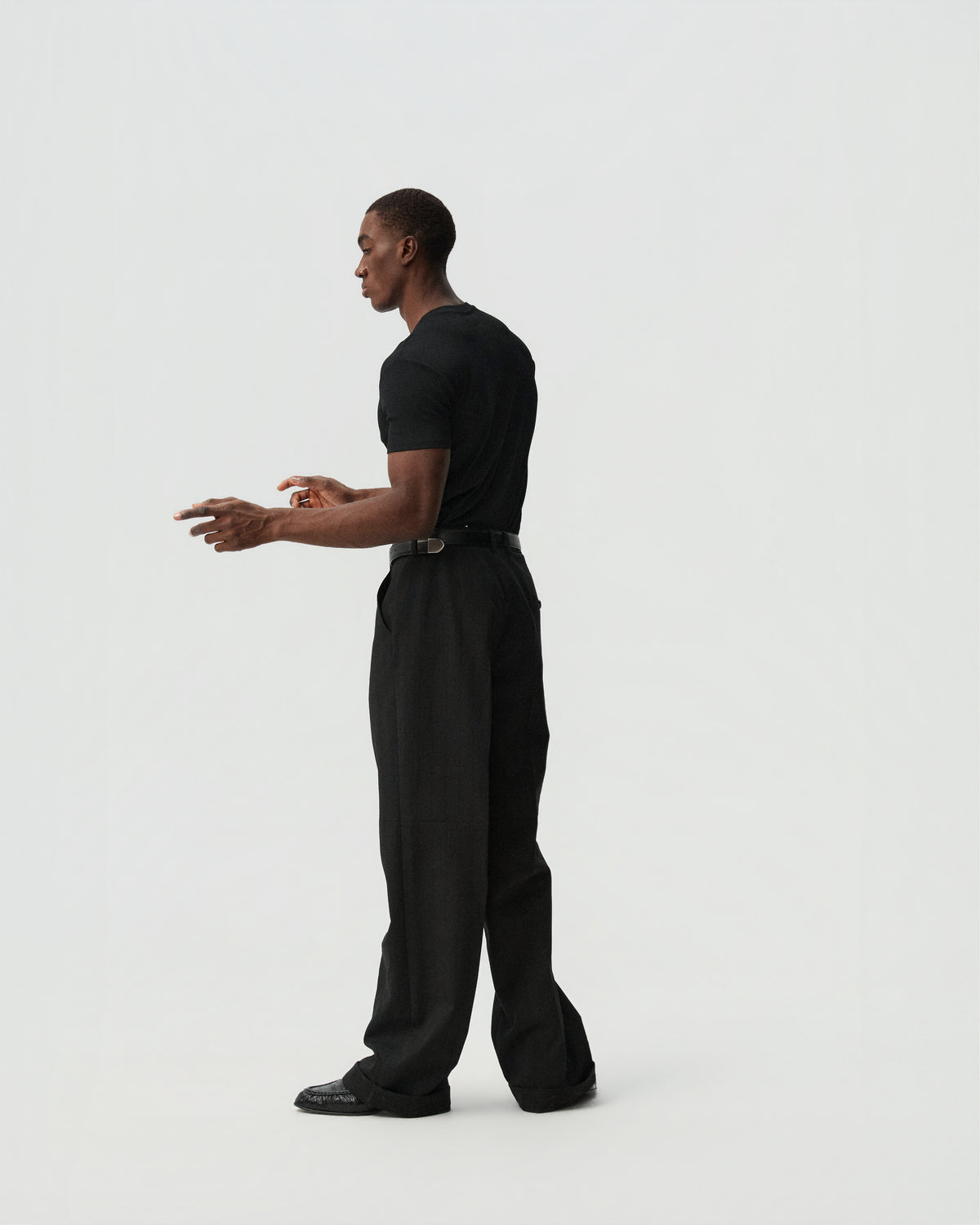 Essential Henley Top — styling view