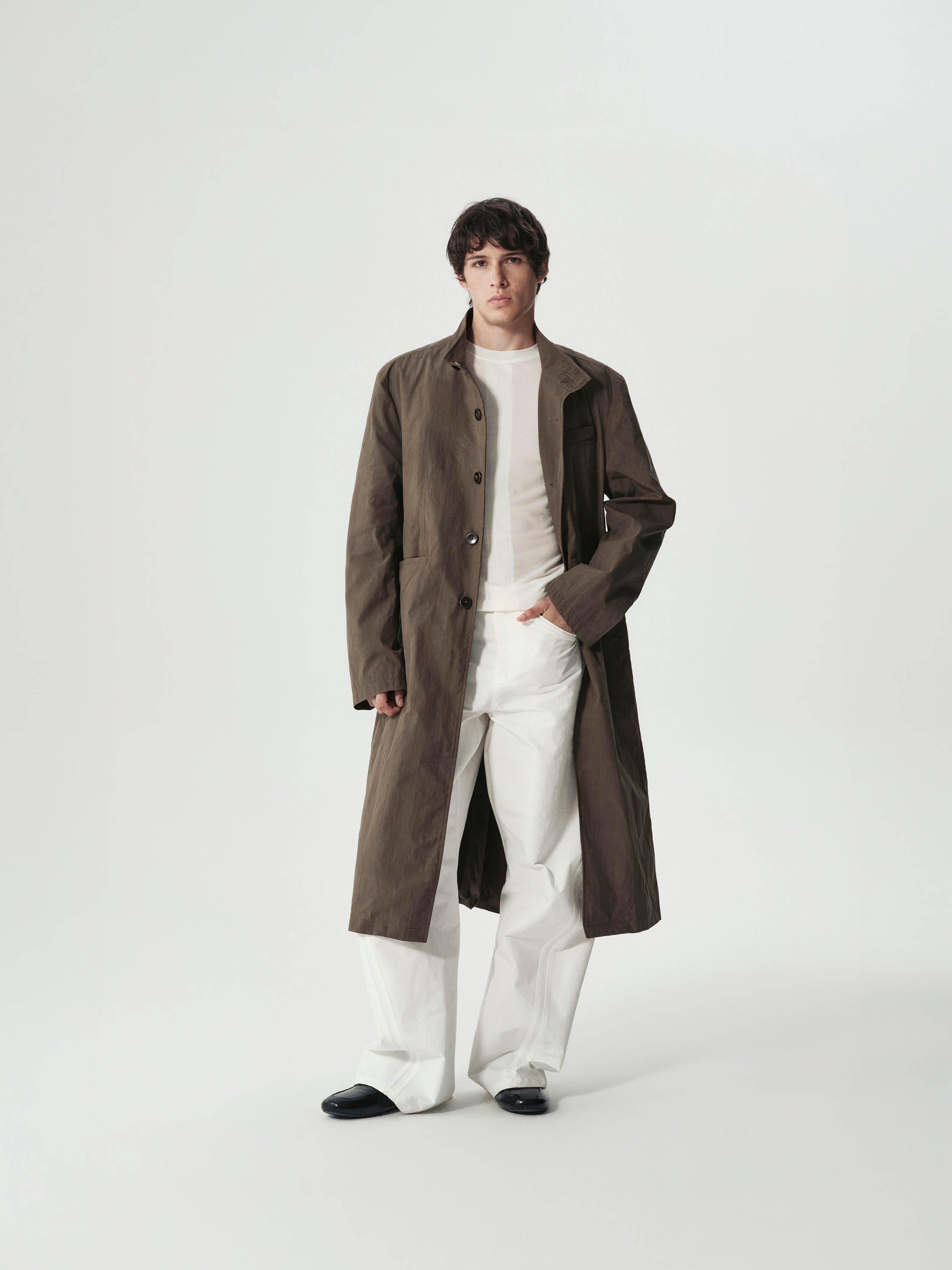 Waxed Field Coat