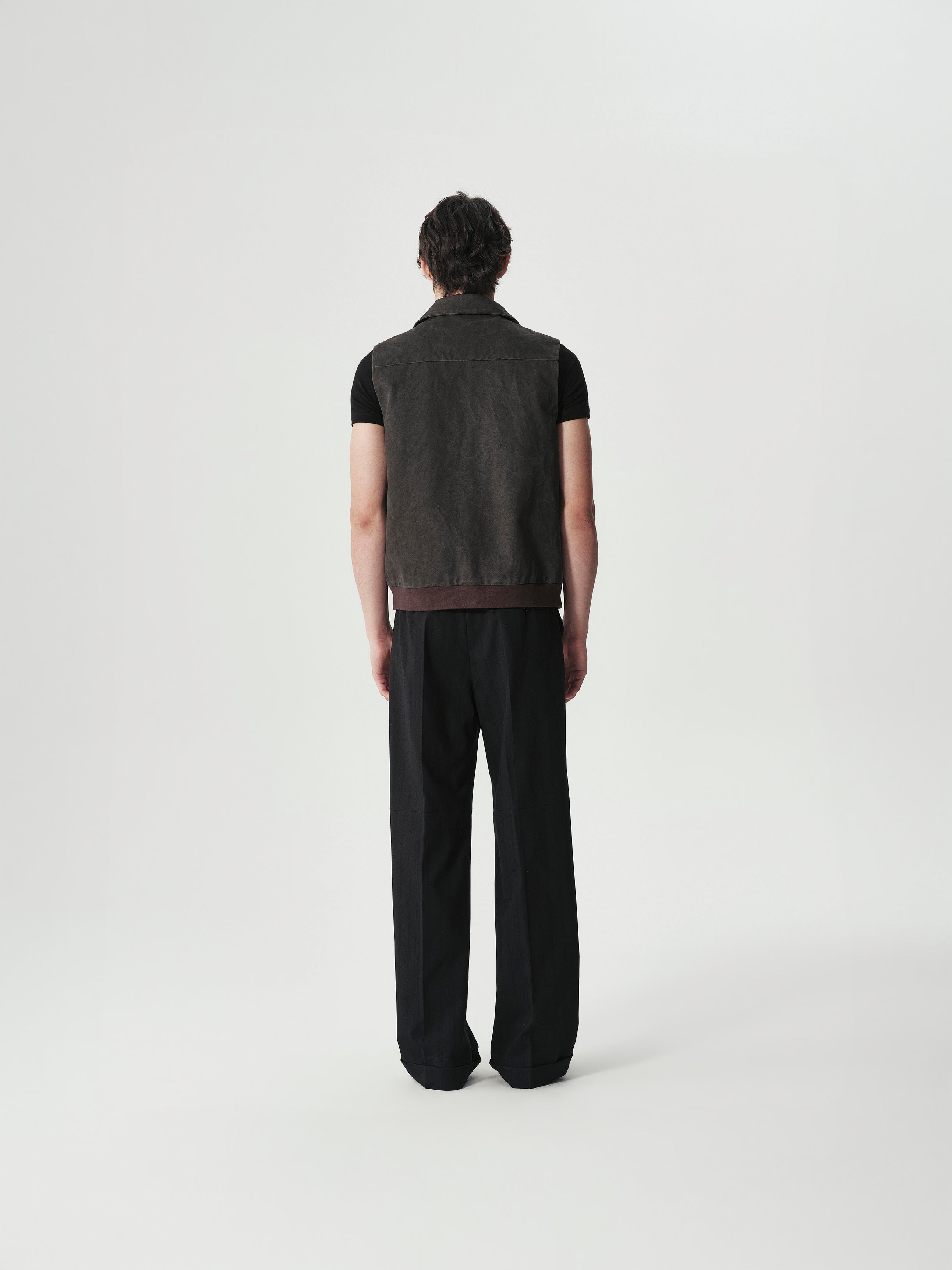 Washed Canvas Field Vest