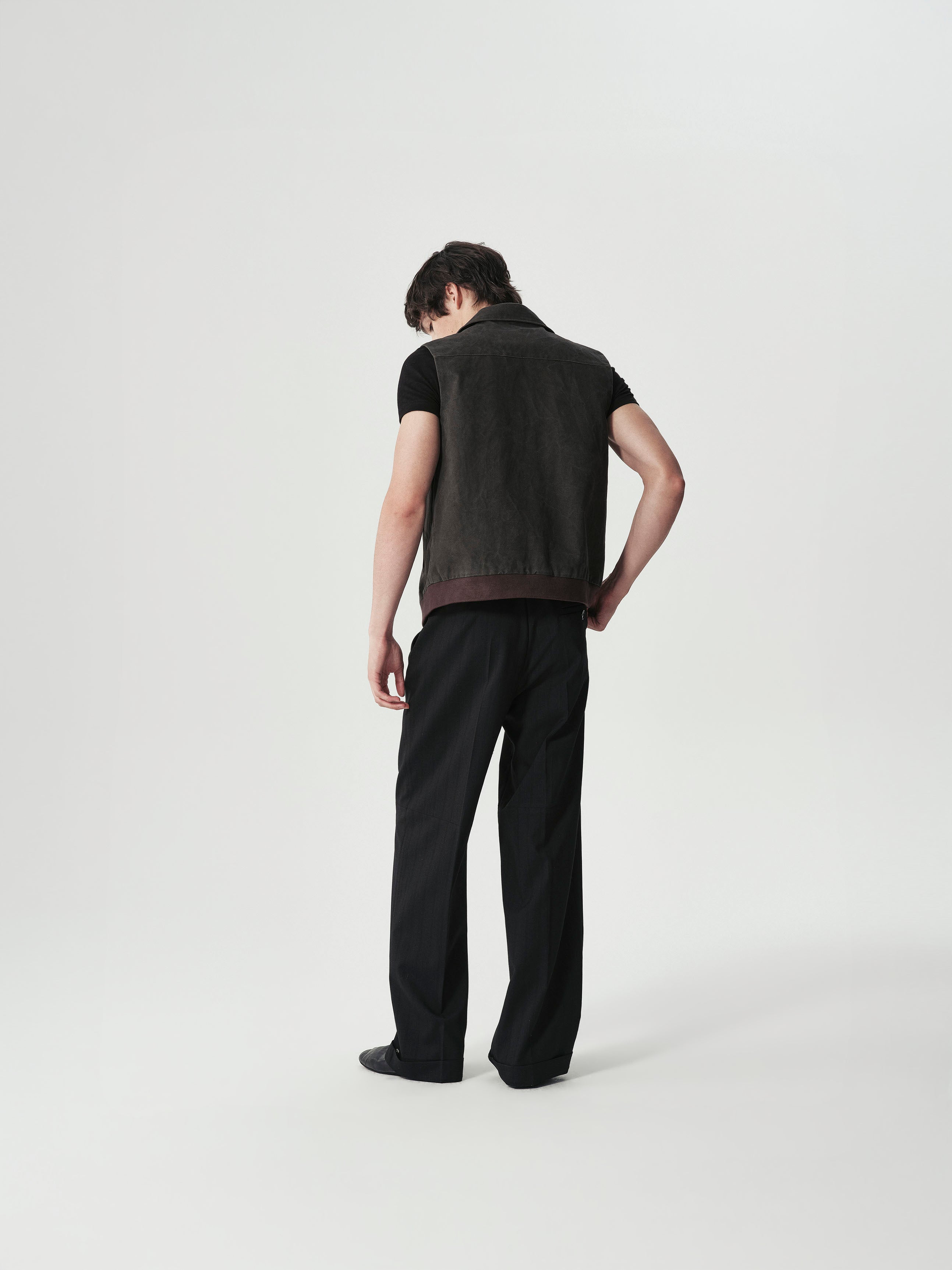 Washed Canvas Field Vest