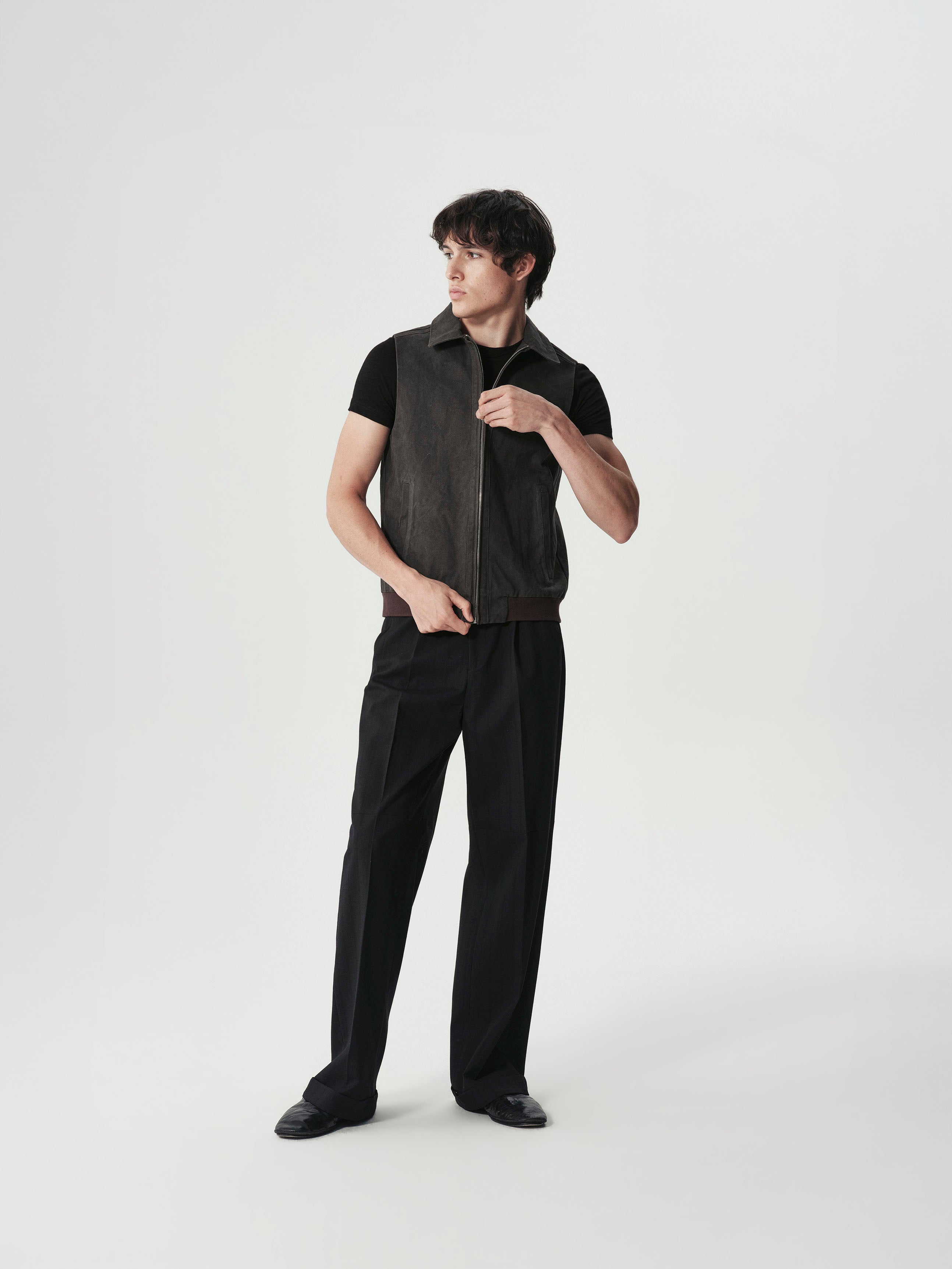 Washed Canvas Field Vest