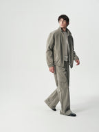 Crinkle Nylon Track Jacket