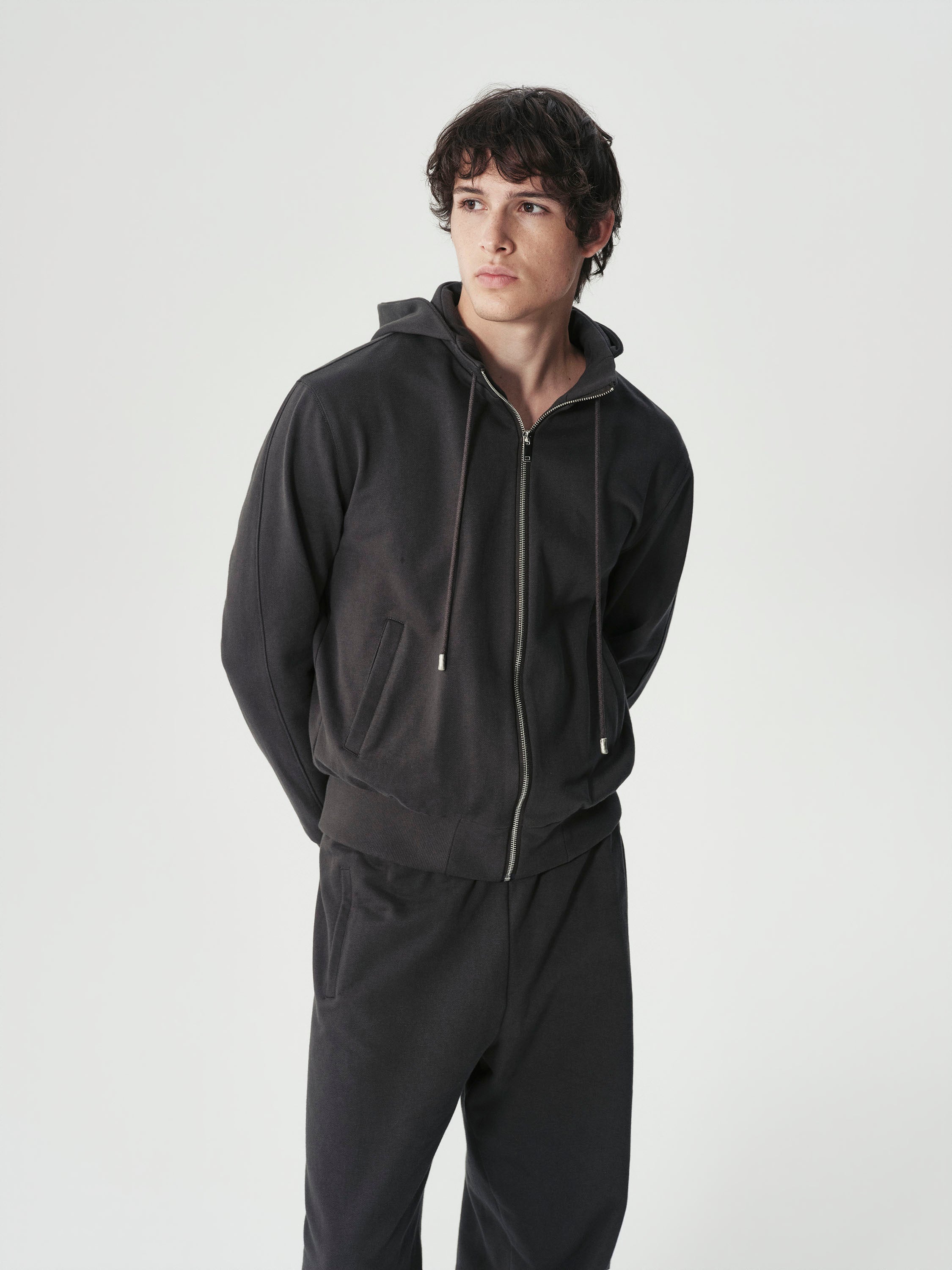 Funnel Zip Sweat Jacket