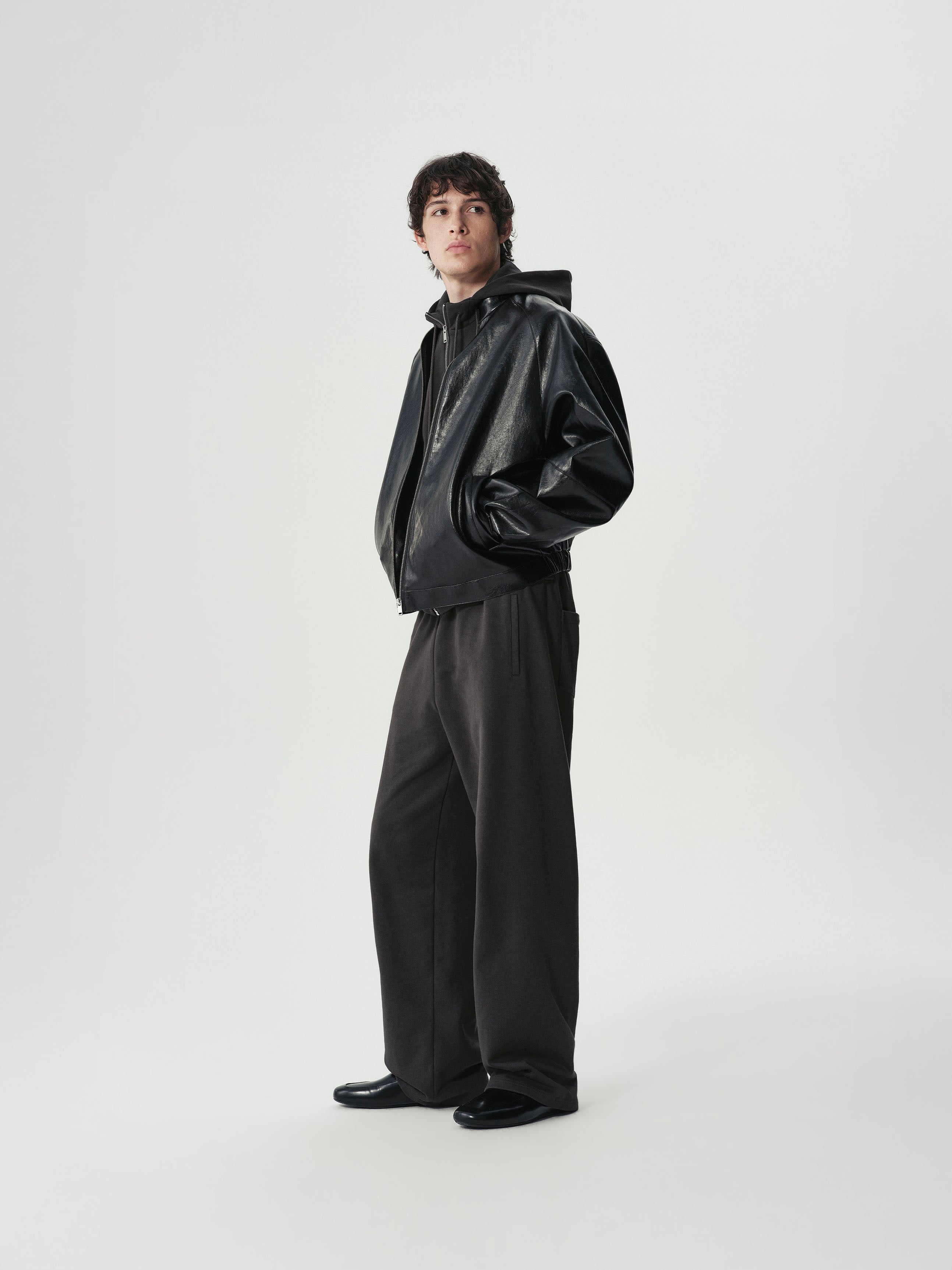 Funnel Zip Sweat Jacket
