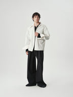 Pleated Shoulder Shirt