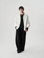 Pleated Shoulder Shirt