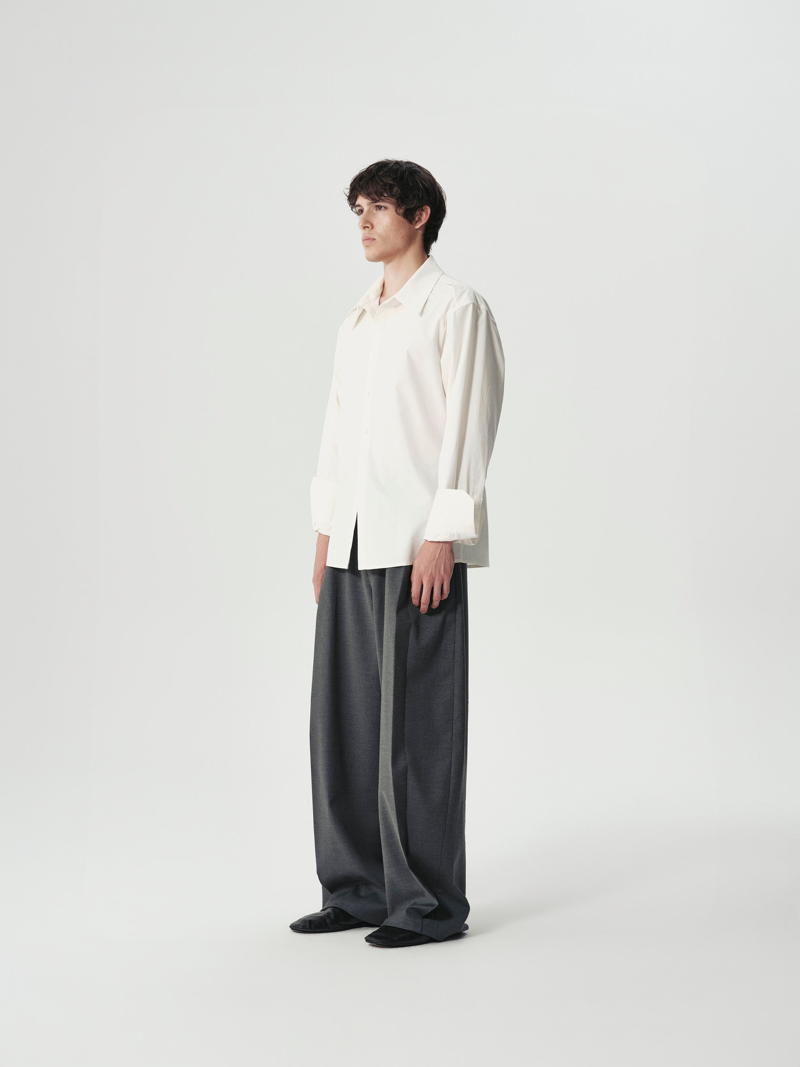Pleated Shoulder Shirt