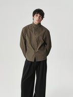 Band Collar Shirt