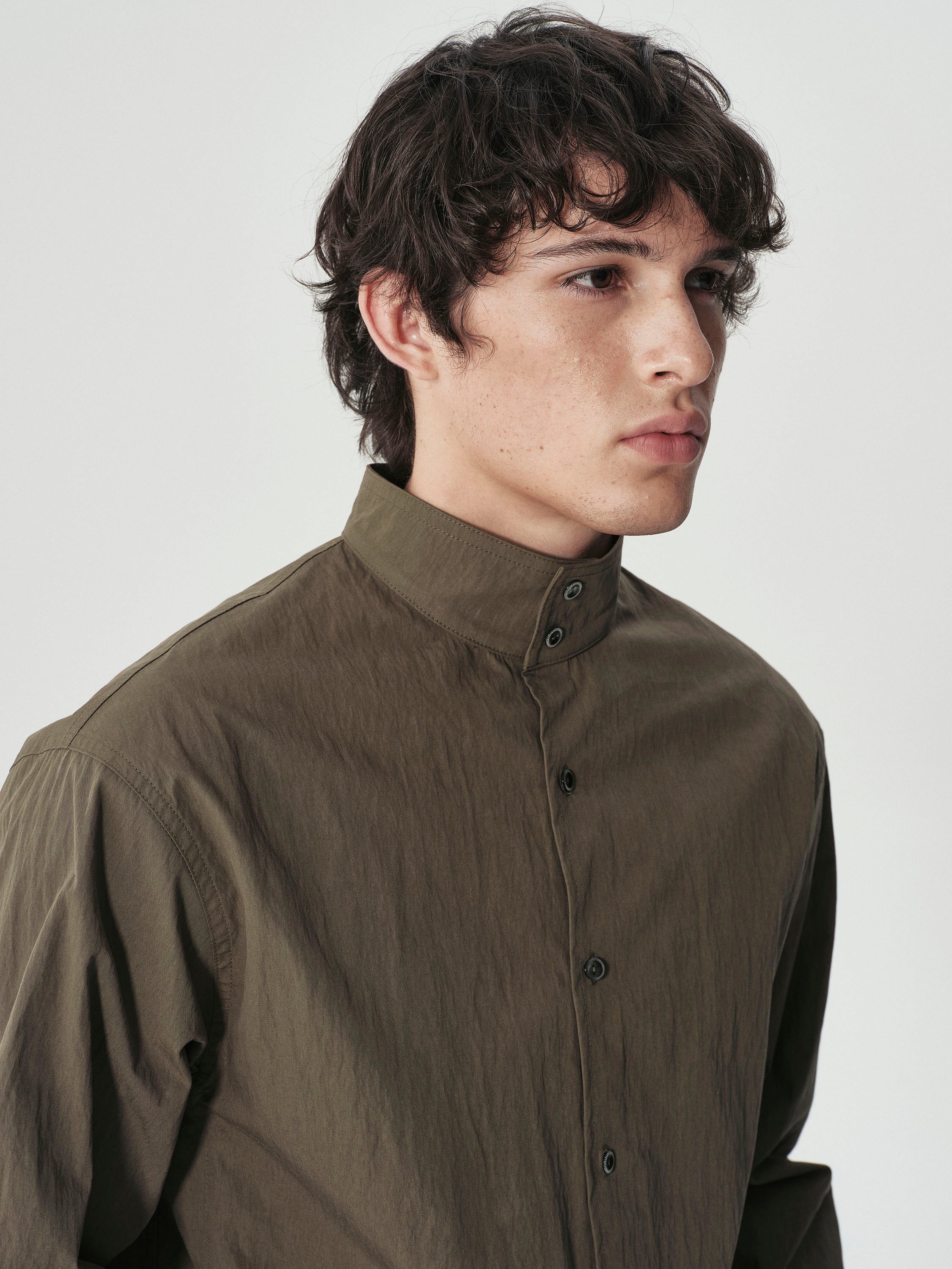 Band Collar Shirt