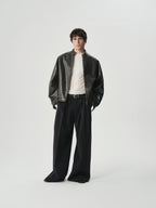 Vegan Leather Blouson
