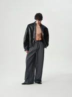 Vegan Leather Blouson
