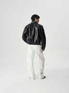 Vegan Leather Blouson