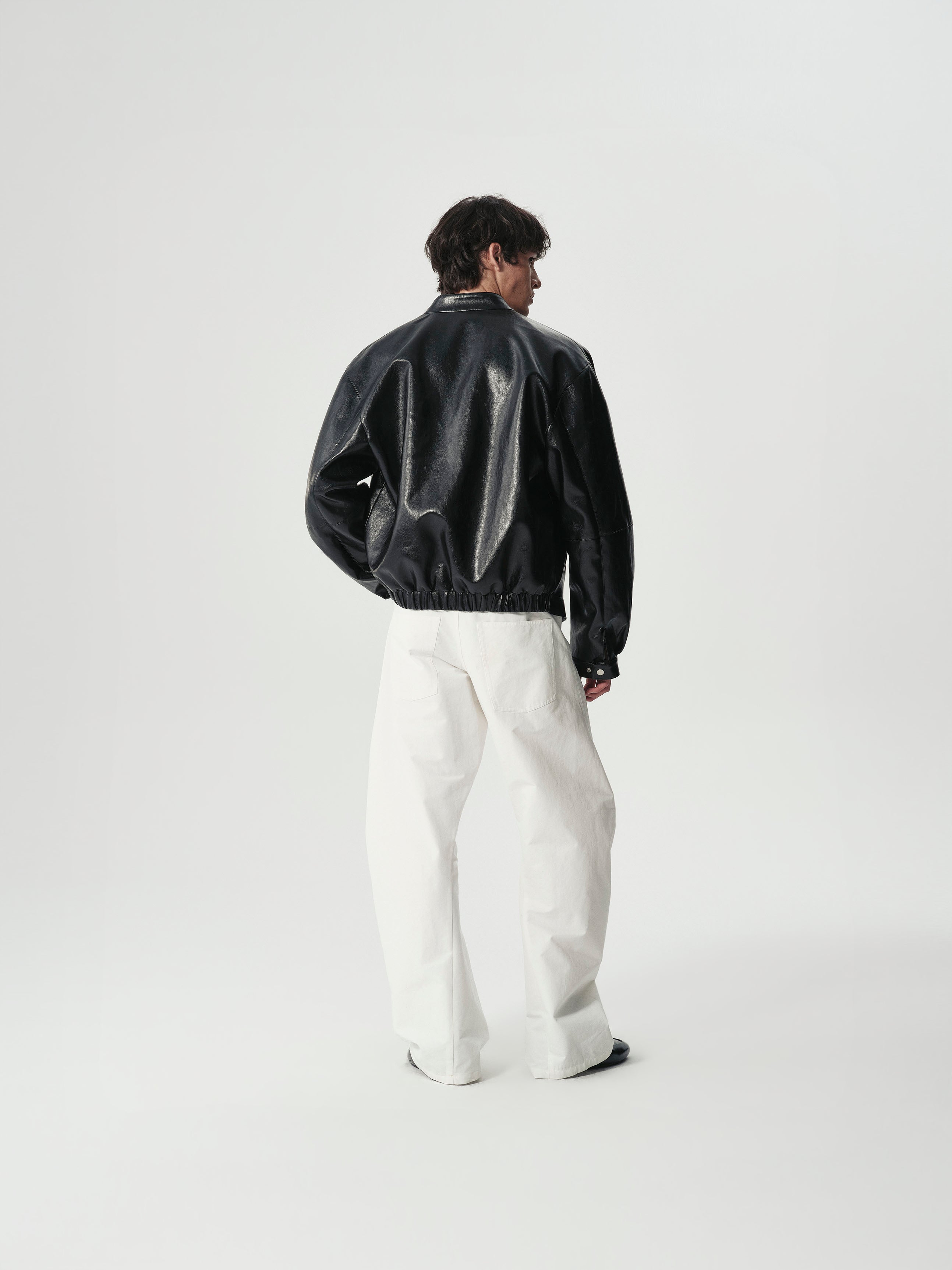 Vegan Leather Blouson