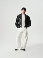 Vegan Leather Blouson