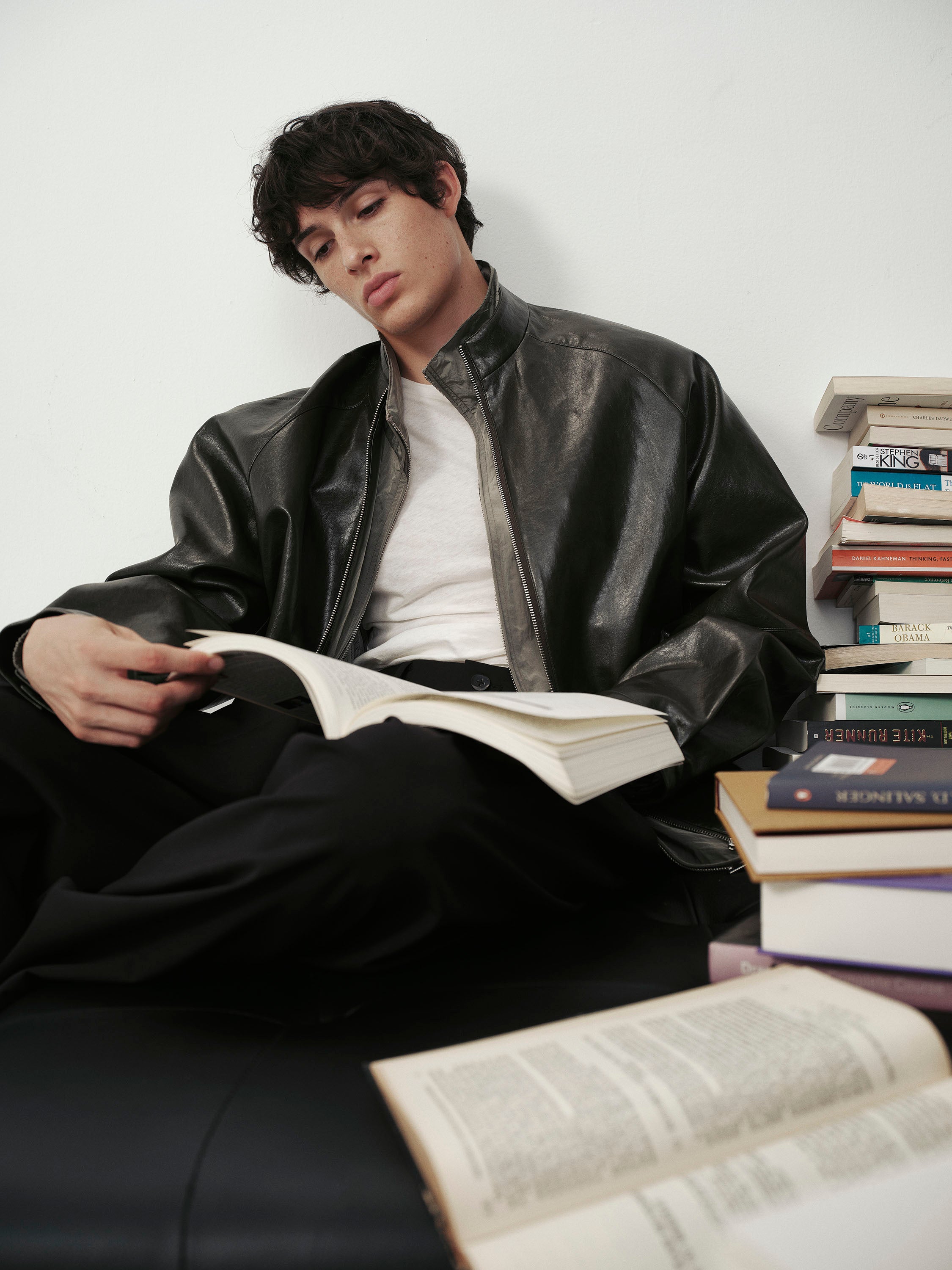 Vegan Leather Blouson