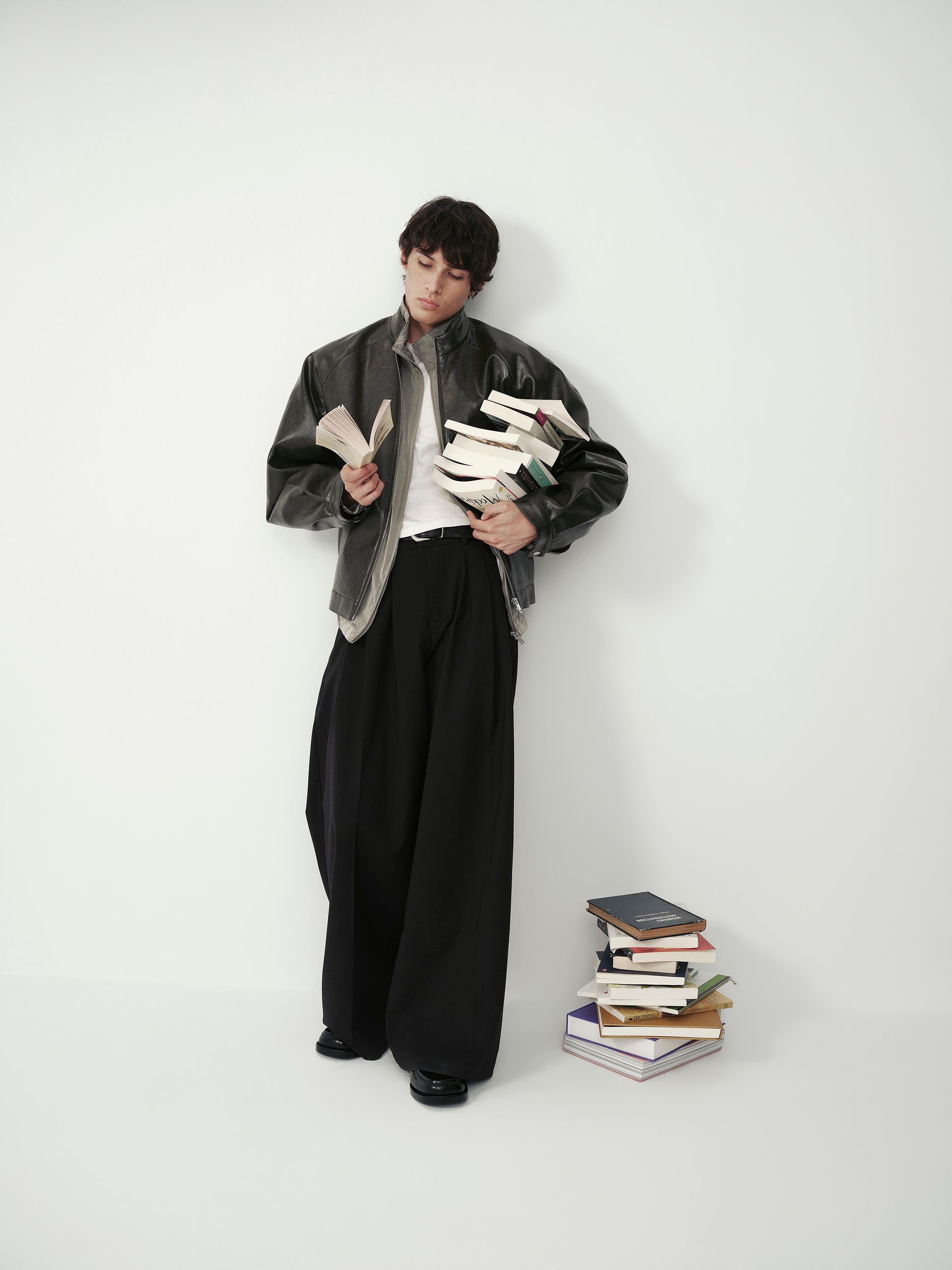Vegan Leather Blouson