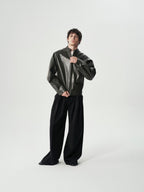 Vegan Leather Blouson, main view