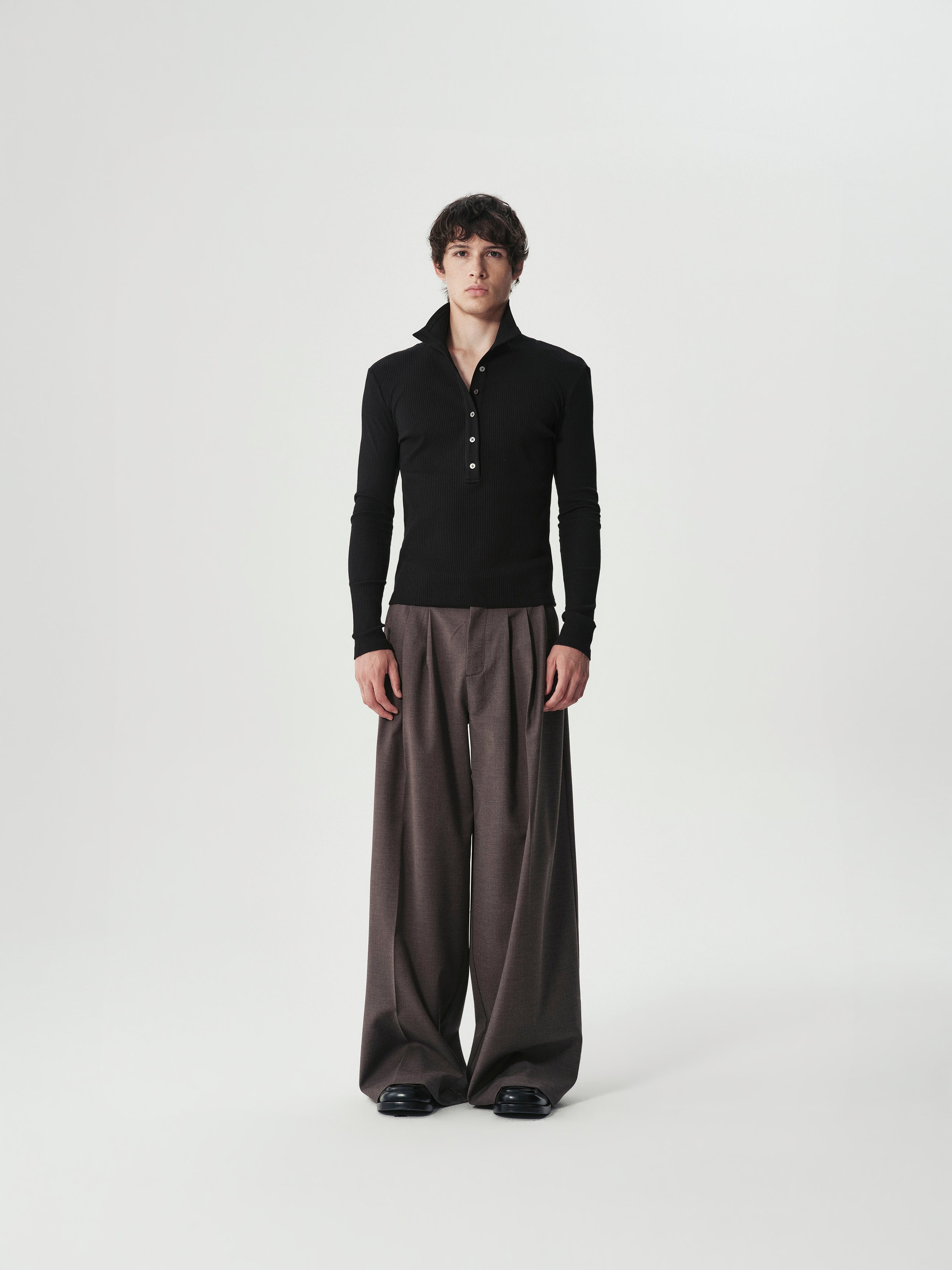 Column Henley Top
