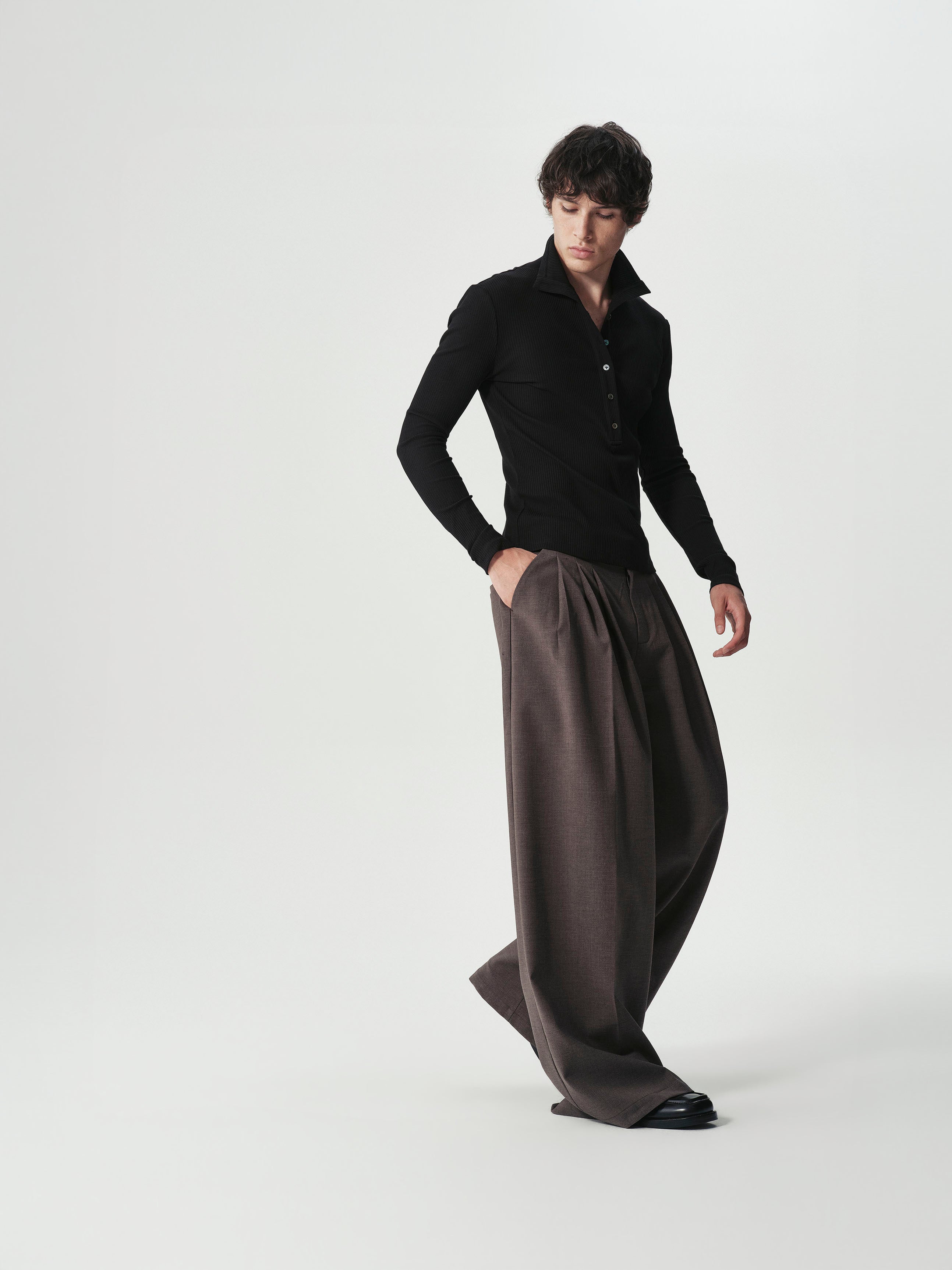 Column Henley Top