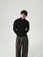 Column Henley Top