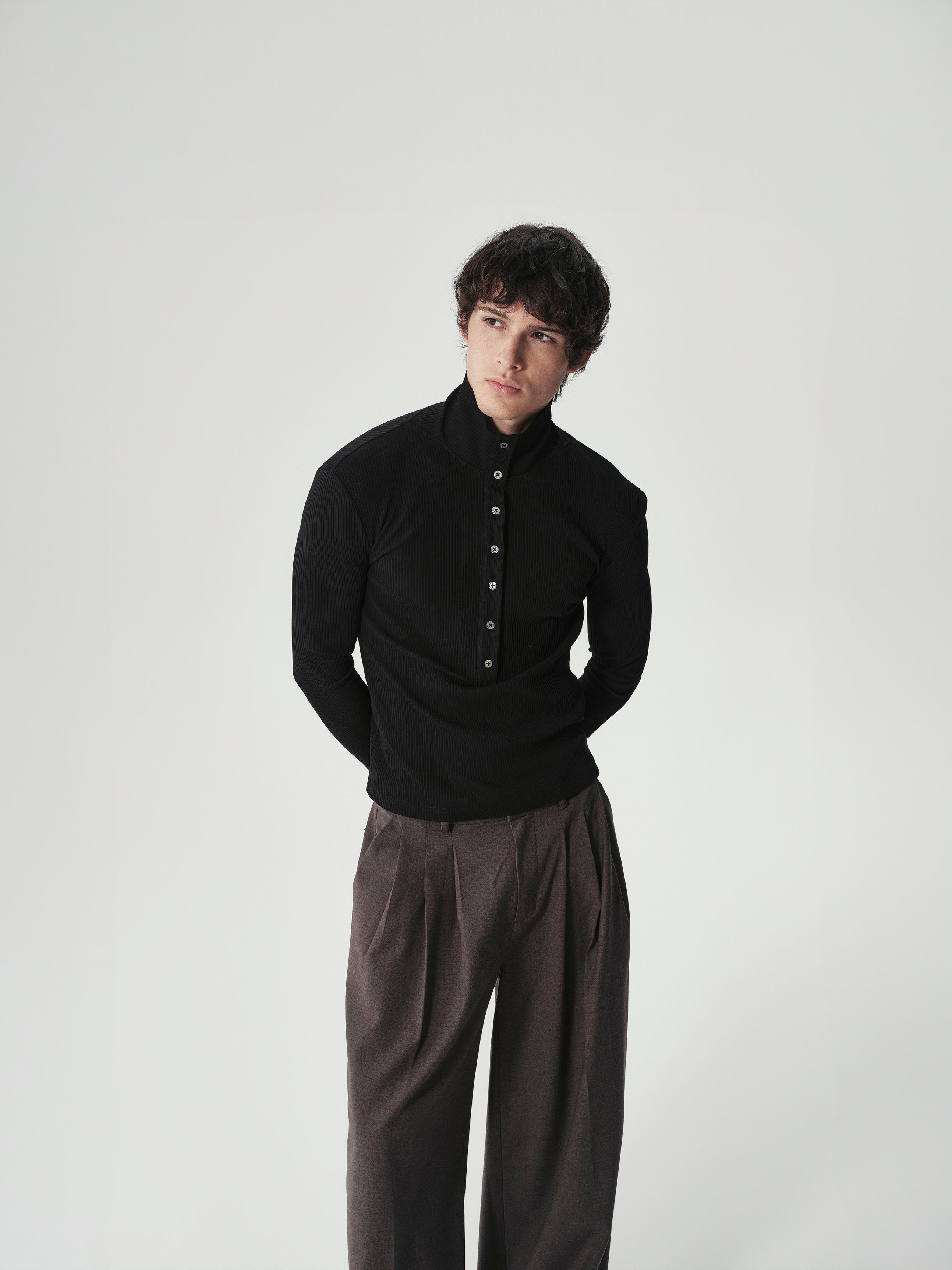 Column Henley Top