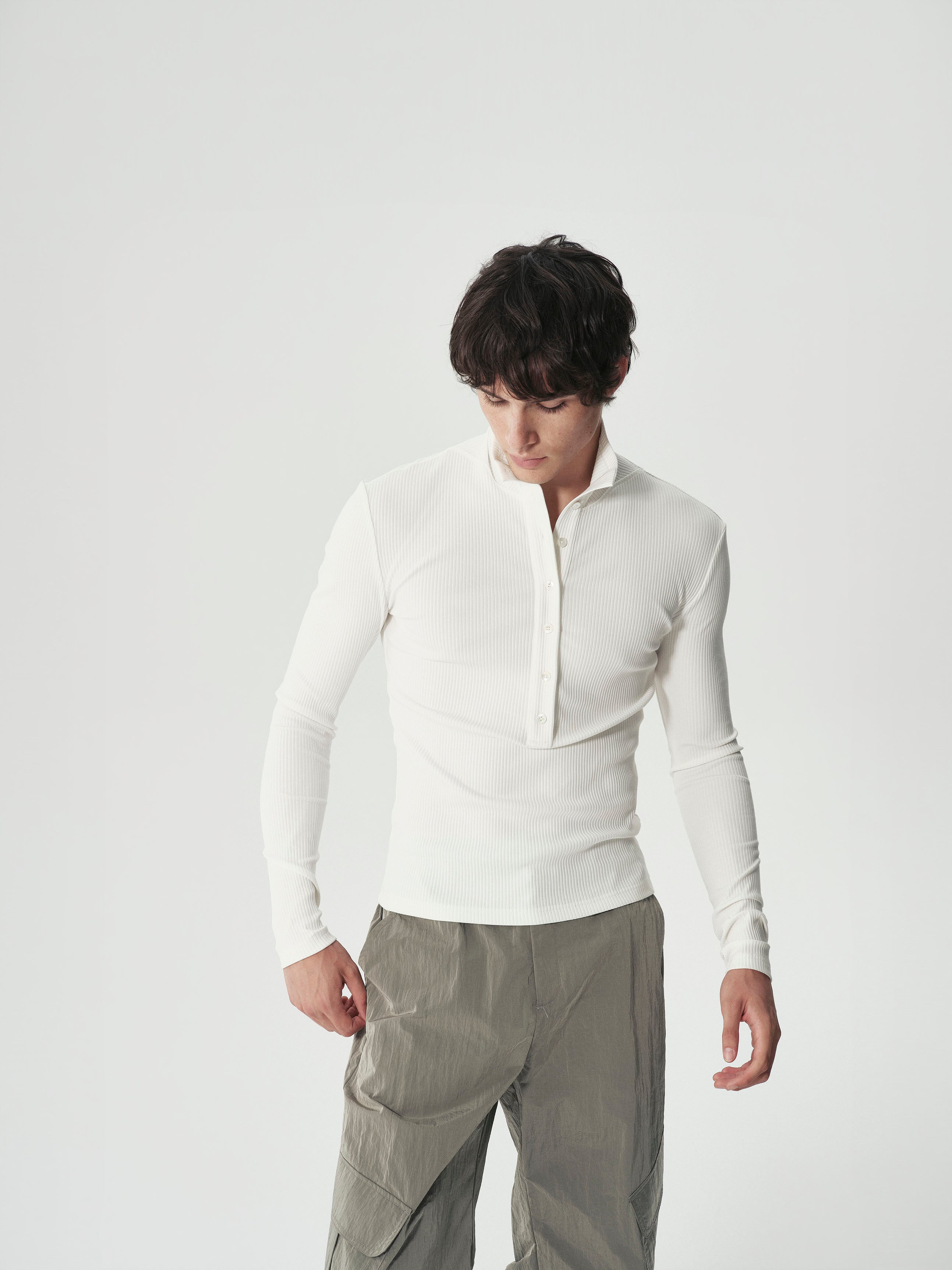 Column Henley Top