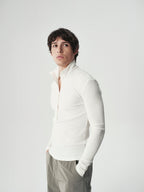 Column Henley Top