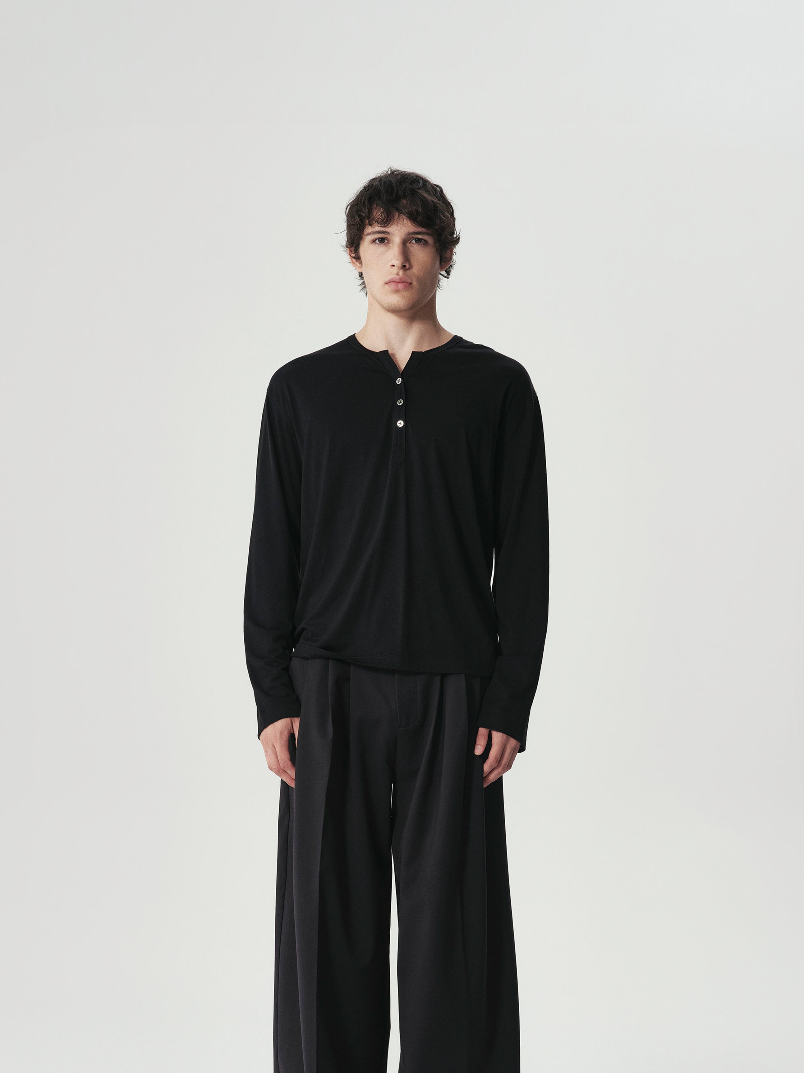 Fluid Henley Top