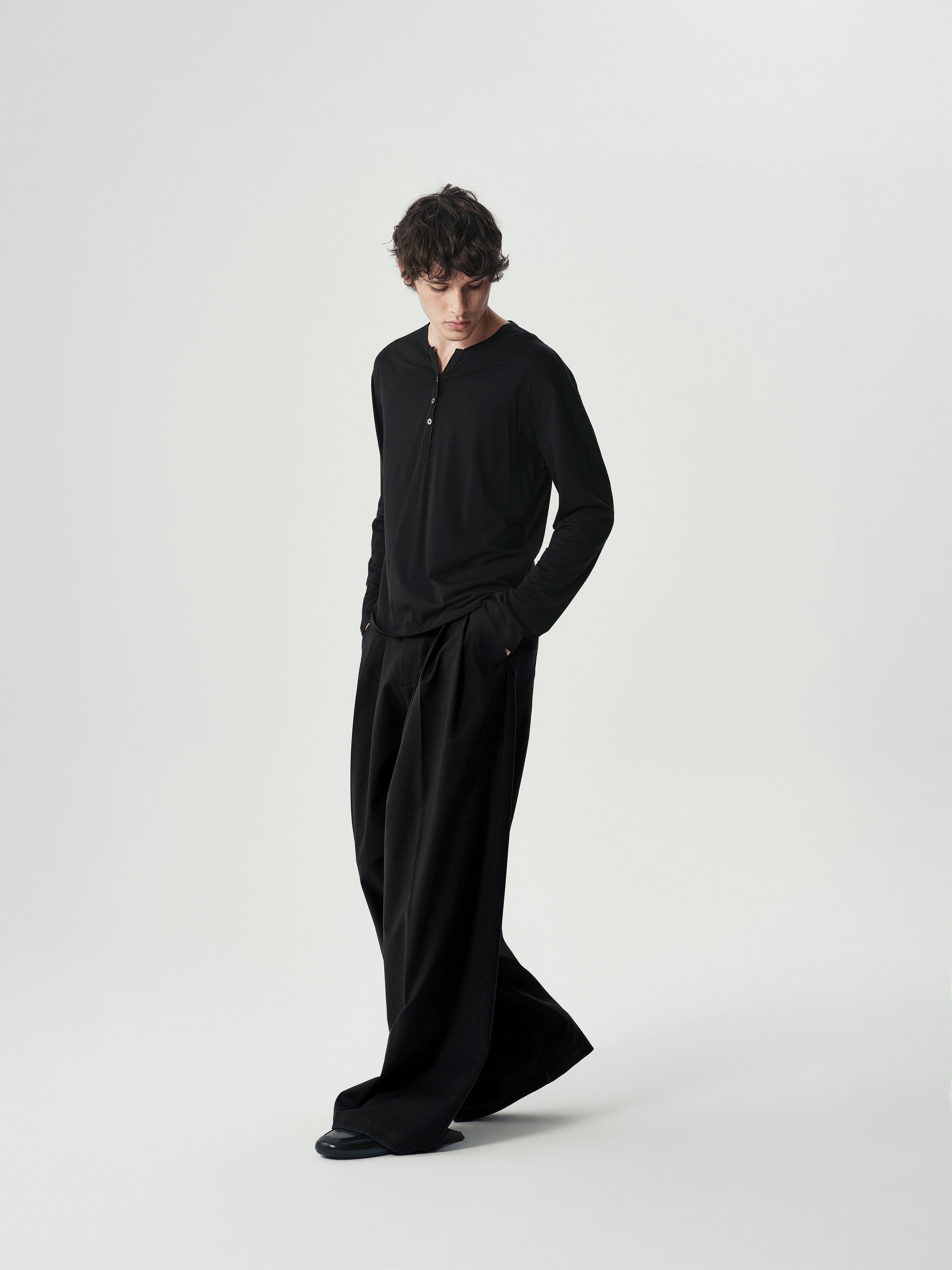 Fluid Henley Top
