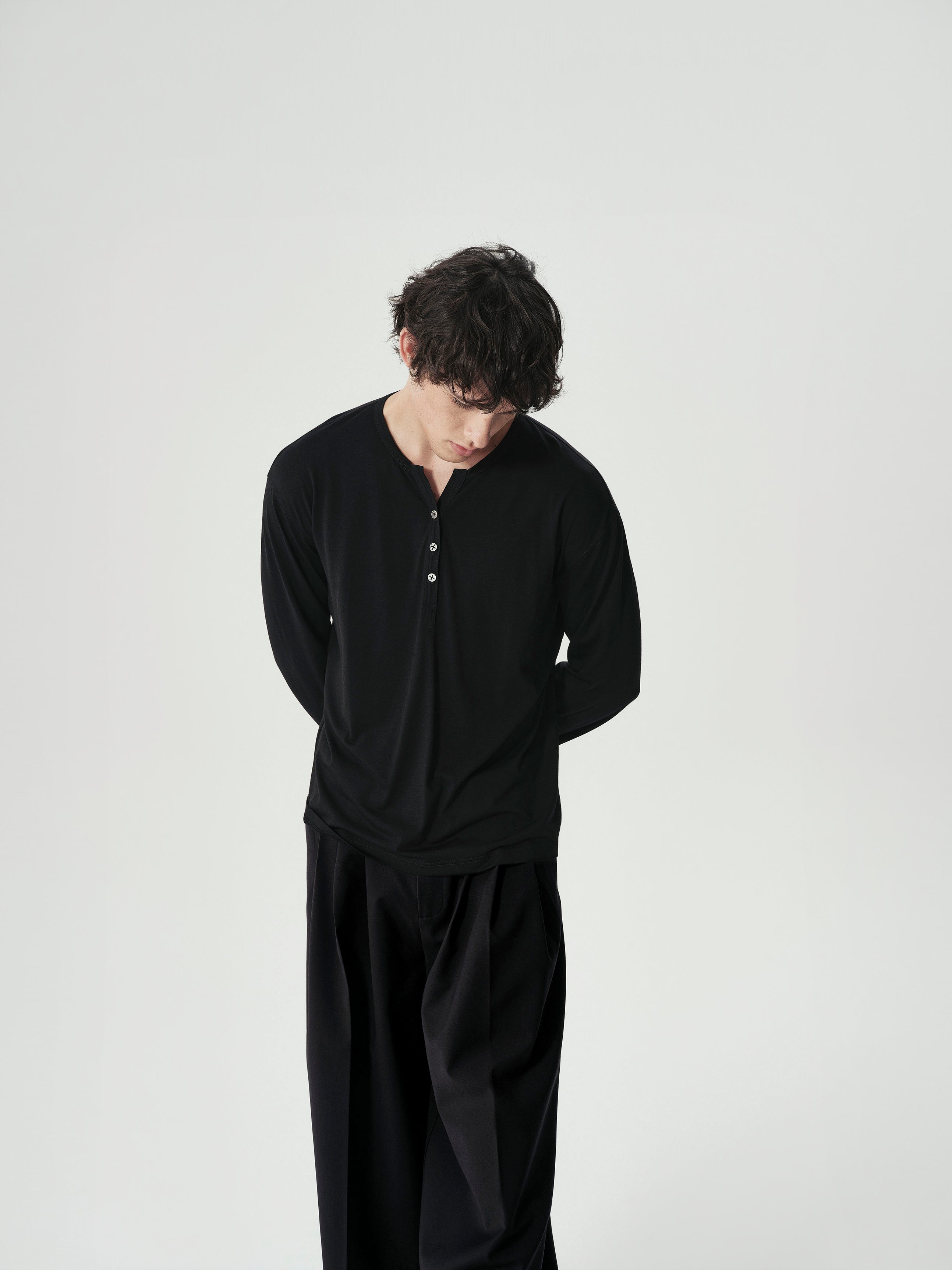 Fluid Henley Top