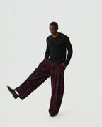 Overlap V-Neck Long-Sleeve — styling view