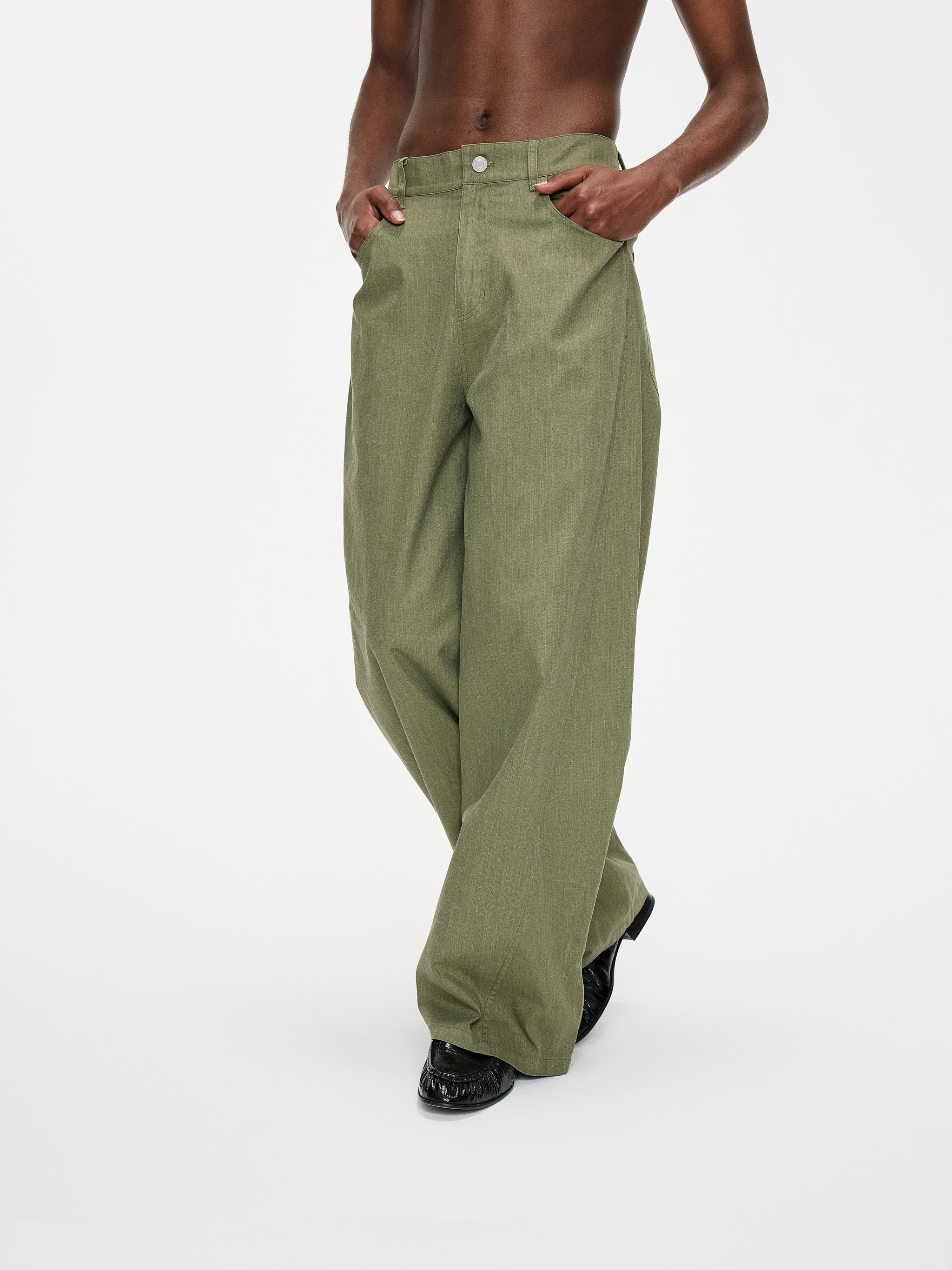 The Moss Drape Pants - YHONE