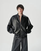 Vegan Leather Blouson