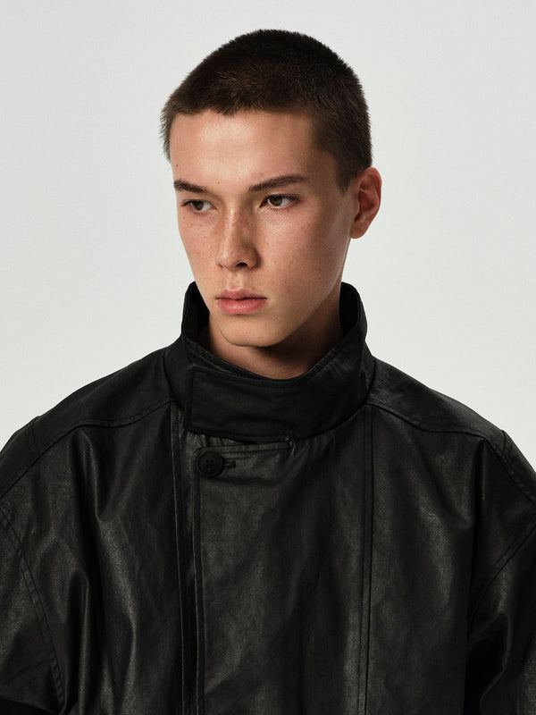 Coated Canvas Jacket — YHONE