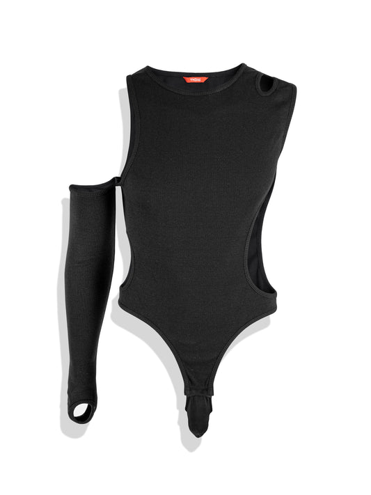 Brawler Bareskin Bodysuit (Black)