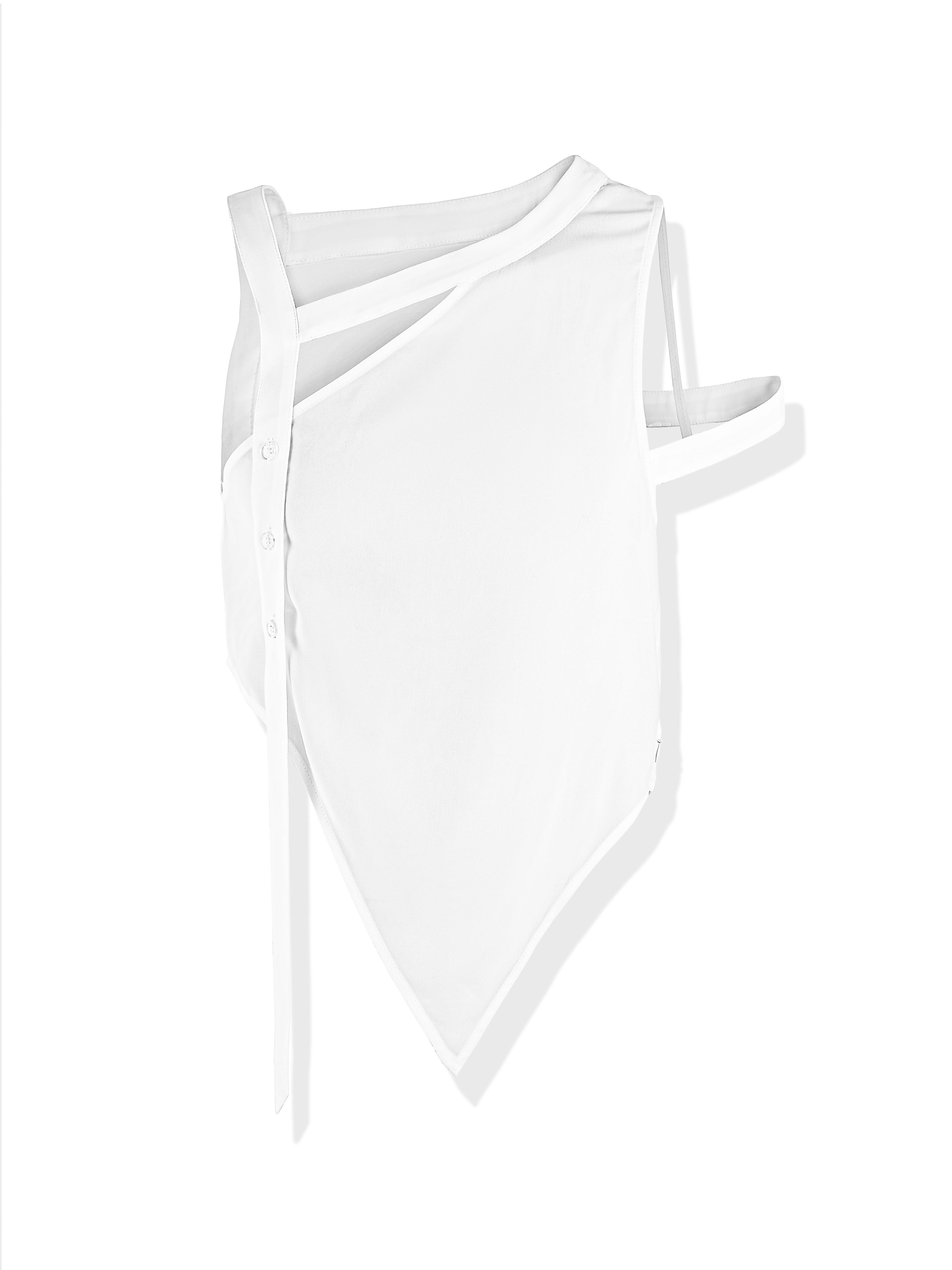 Asymmetrical Crop Top - YHONE