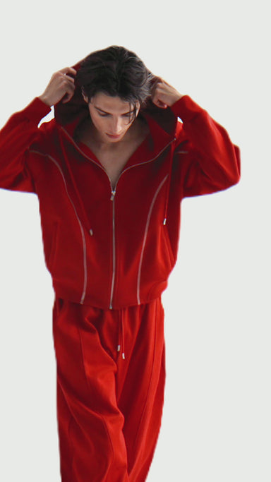 Sculpted Track Jacket