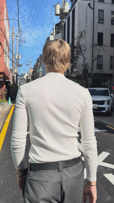 Column Henley Top