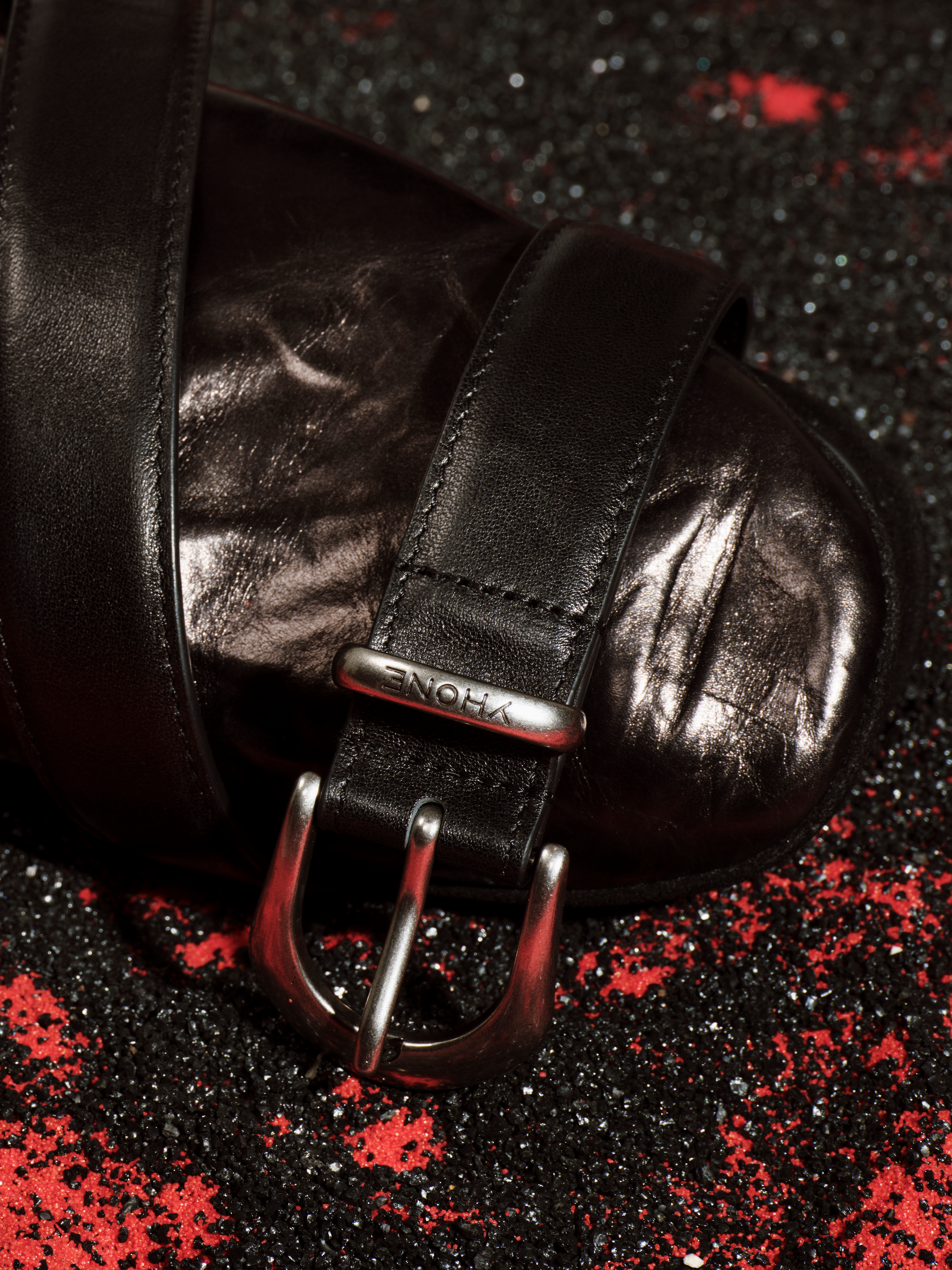 Silver Buckle Belt - YHONE